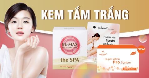 Sảm phẩm kem tắm trắng Nhật Bản