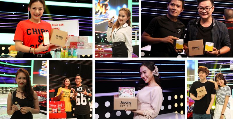 Các nghệ sĩ nổi tiếng tin dùng sản phẩm của Siêu thị Nhật Bản Japana