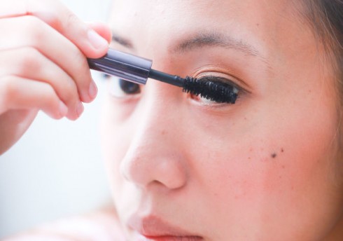 Chải mascara: 