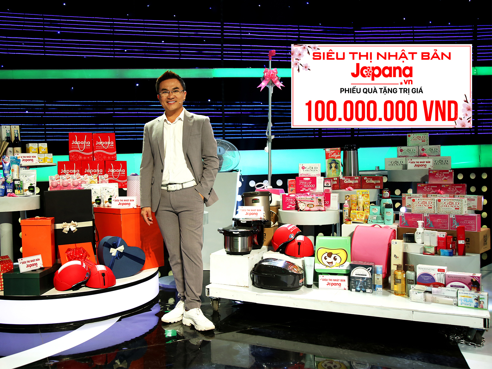 MC Đại Nghĩa rất tin dùng các sản phẩm của Siêu Thị Nhật Bản Japana