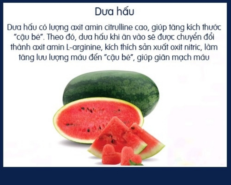 ăn gì để phát triển dương vật