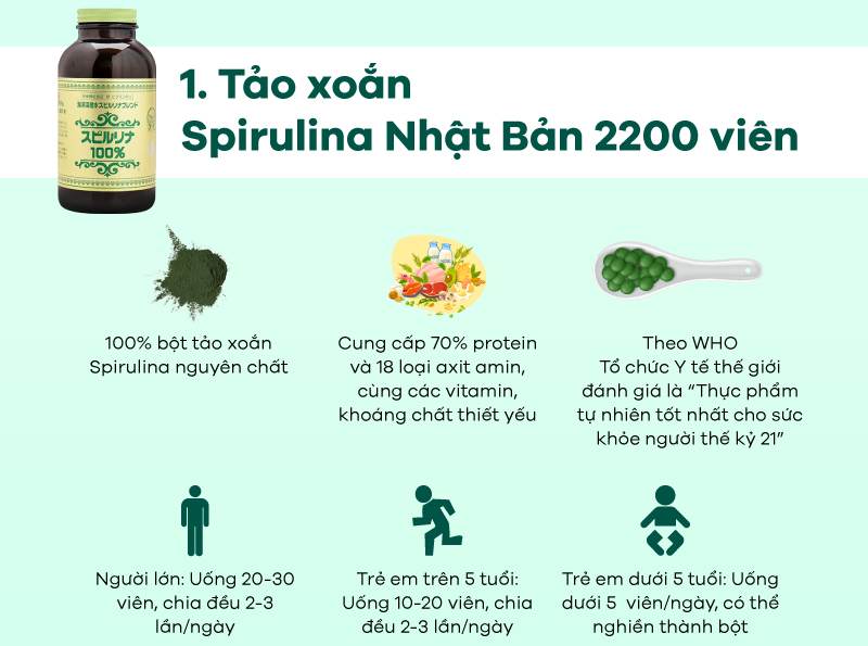 [Infographic] TOP 5 dòng Tảo biển Nhật Bản tốt nhất hiện nay