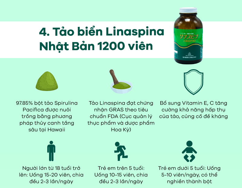 [Infographic] TOP 5 dòng Tảo biển Nhật Bản tốt nhất hiện nay