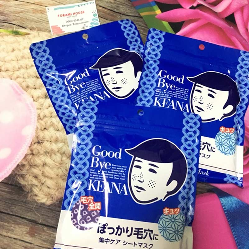 Mặt nạ thu nhỏ lỗ chân lông dành cho nam Keana Men’s Mask 10 miếng