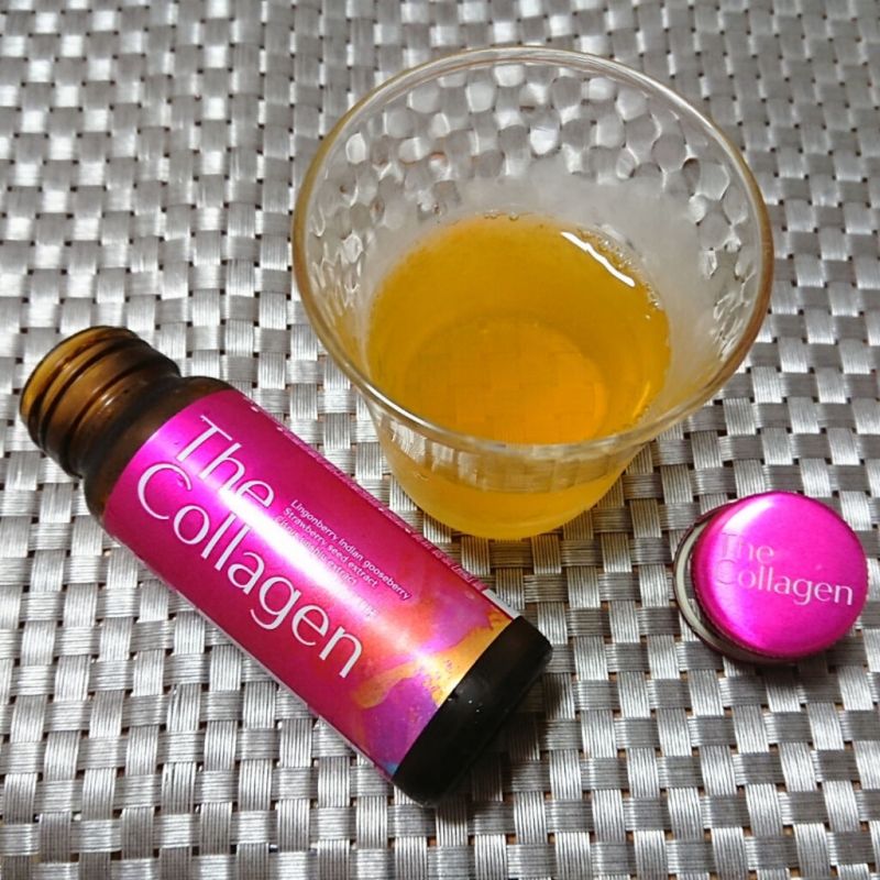 Hình ảnh thật về nước uống Collagen hãng Shiseido