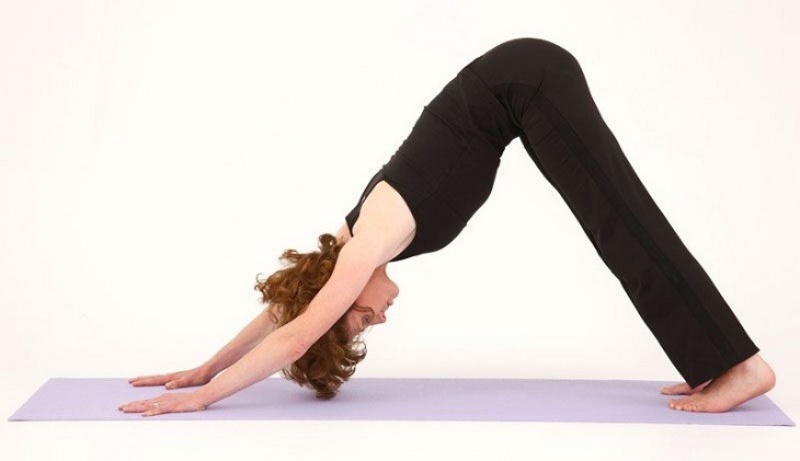 Tư thế chó duỗi mình (Adho Mukha Shvanasana)