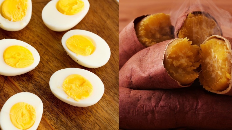 Trứng luộc là một món dễ ăn, ngon miệng mà lại không có quá nhiều calo