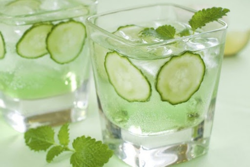 Nước detox được chế biến từ dưa chuột