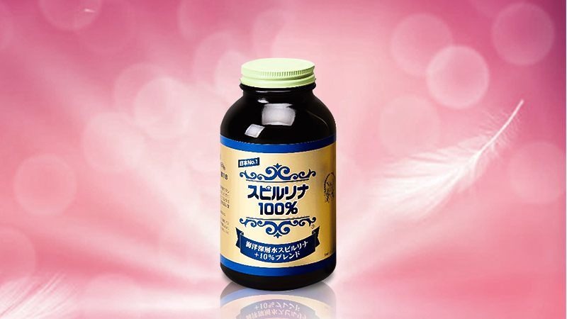 Tảo Spirulina Japan Algae + 10% Deep Sea No.1 loại 1500 viên