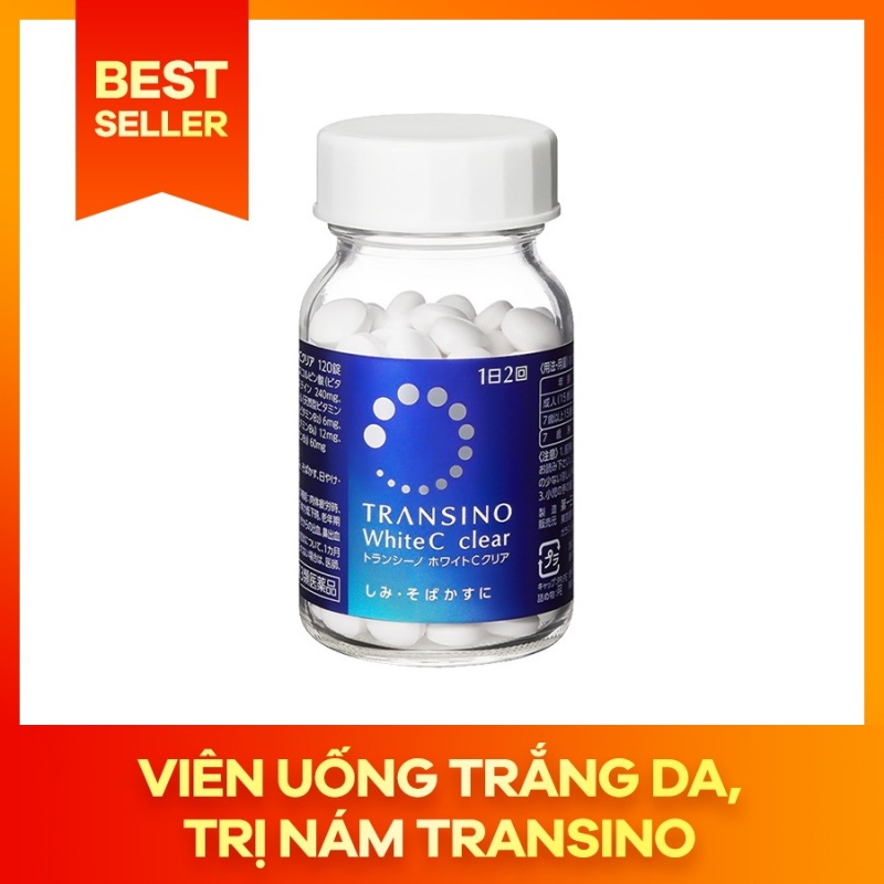 VIÊN TRẮNG DA, TRỊ NÁM TRANSINO WHITE C