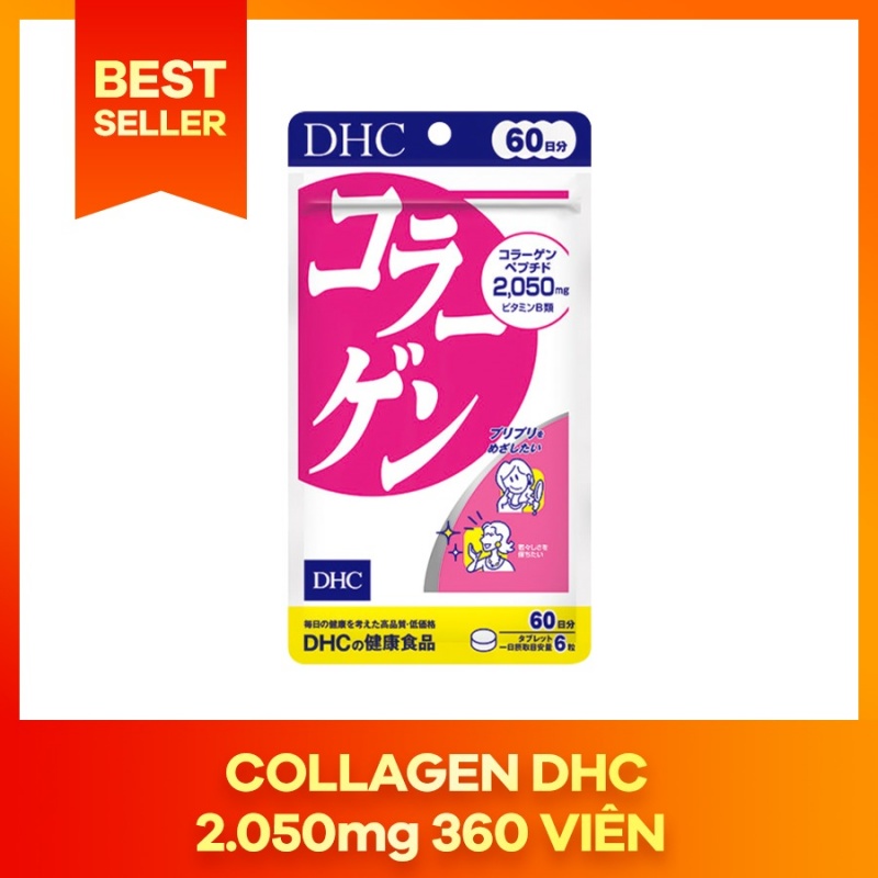 VIÊN UỐNG COLLAGEN DHC 2050MG