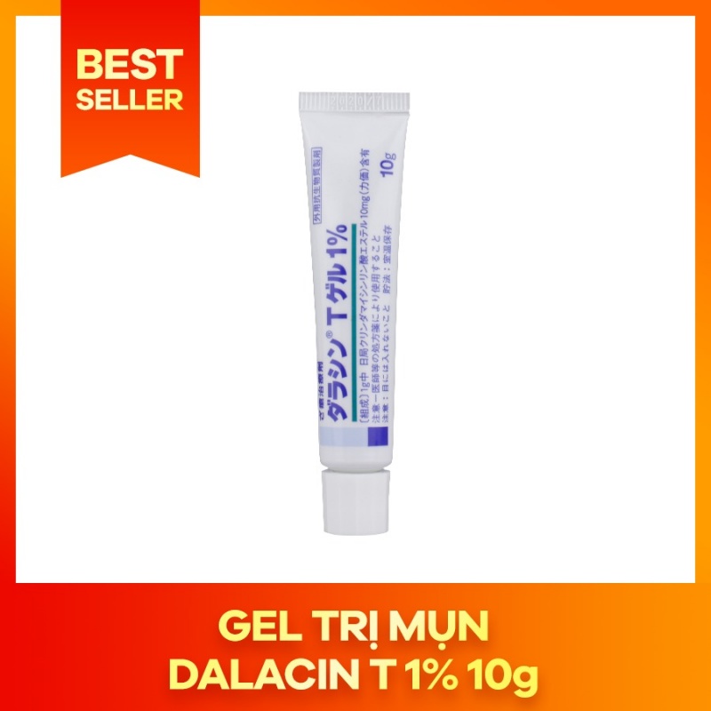 GEL TRỊ MỤN DALACIN T 1% 10G