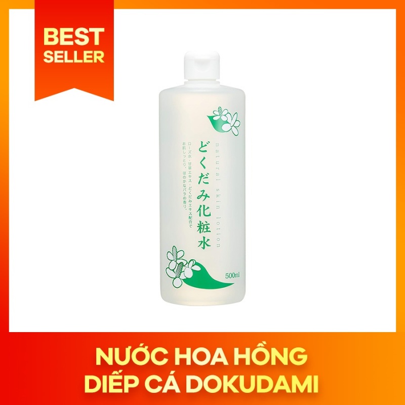 NƯỚC HOA HỒNG DIẾP CÁ DOKUDAMI 500ML