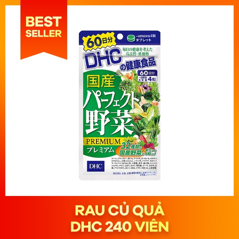 VIÊN UỐNG RAU CỦ DHC 240 VIÊN
