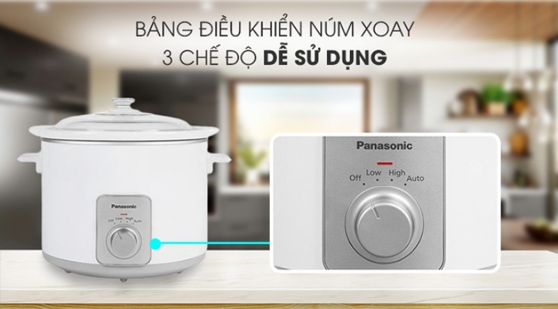 Nồi nấu chậm Panasonic 5 lít NF-N50ASRA