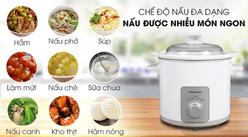 Nồi nấu chậm Panasonic 3 lít NF-N30ASRA