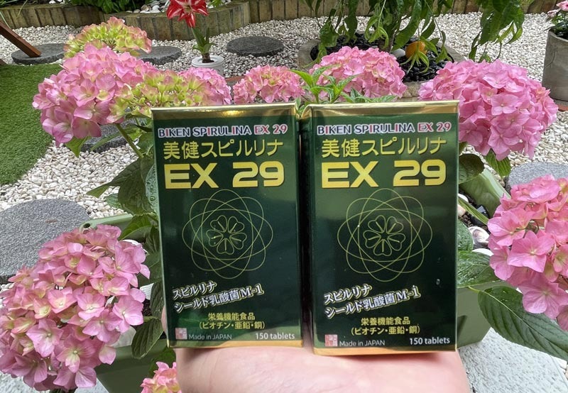 Tảo xoắn Hiro Nippon Biken Spirulina EX 29