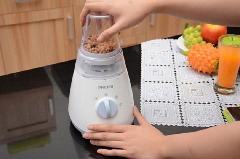 Đặt cối lên thân máy