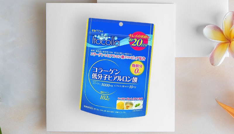Bột uống Collagen Hyaluronic Acid 100g (Nội địa Nhật Bản)