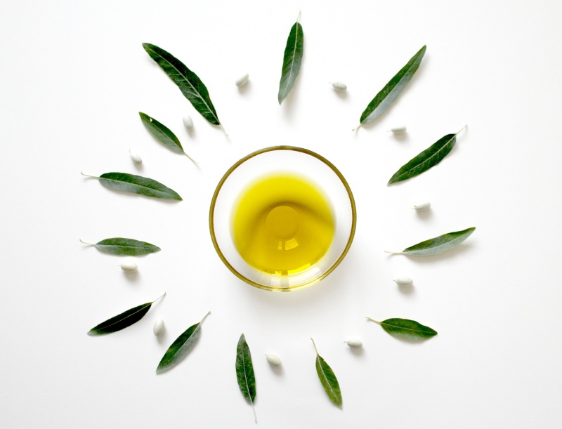 Đường và dầu oliu