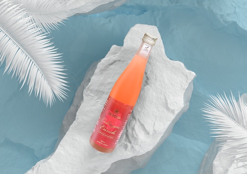 Nước uống Collagen Enrich Hebora Nhật Bản 500ml