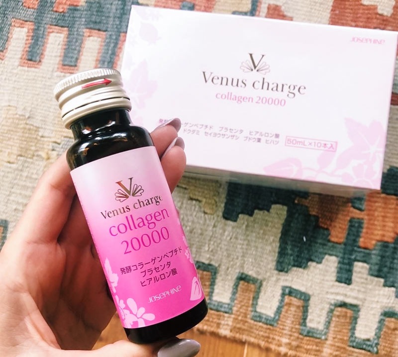 Nước uống Collagen Venus Charge 20,000mg (Hộp 10 chai x 50ml)