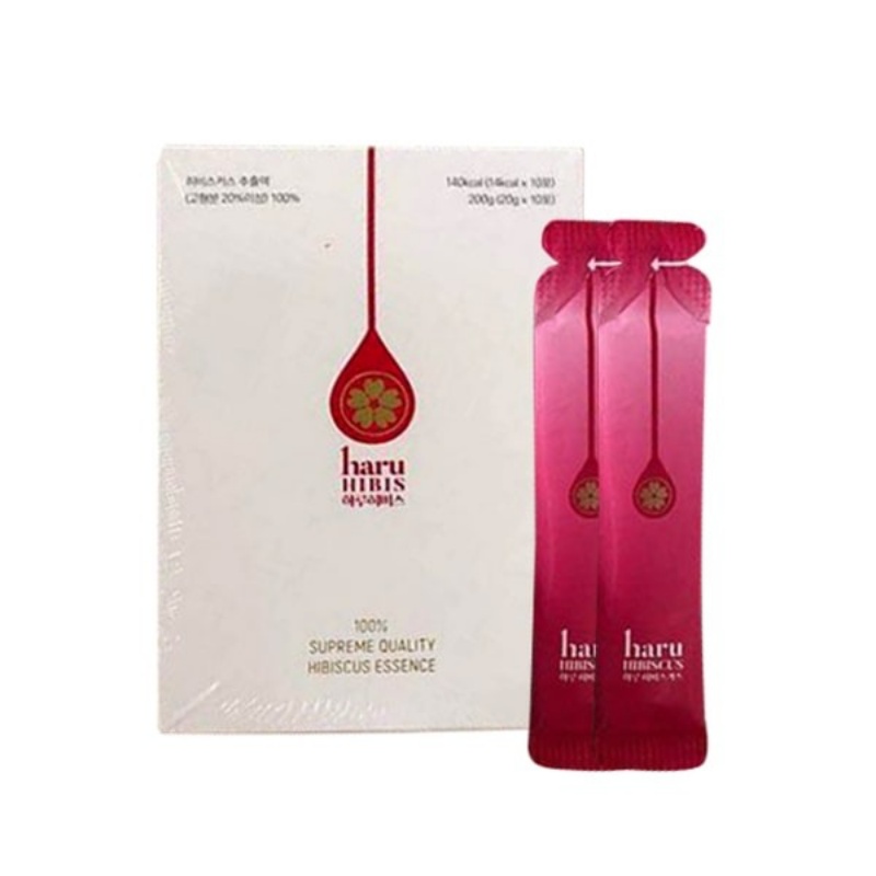 Nước uống giảm cân đẹp da Hoa Dâm Bụt Haru Hibiscus