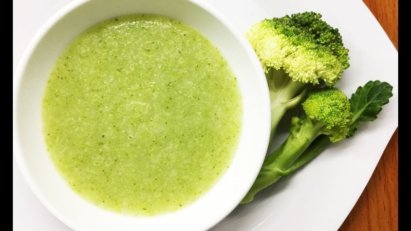 Cháo cá lăng kết hợp bông cải xanh 