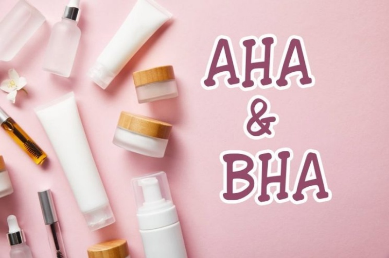Tẩy tế bào chết cho da với AHA và BHA