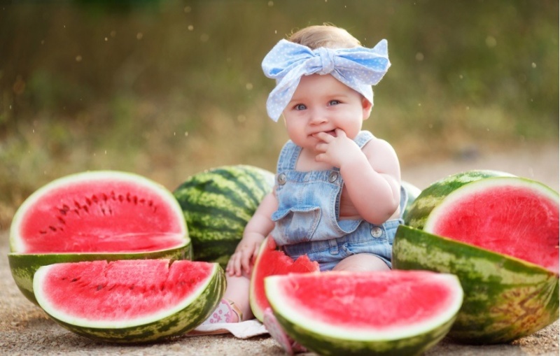 trái cây cho trẻ 7 tháng