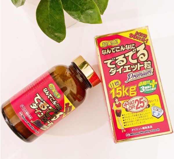 Uống viên uống giảm cân Nhật Bản