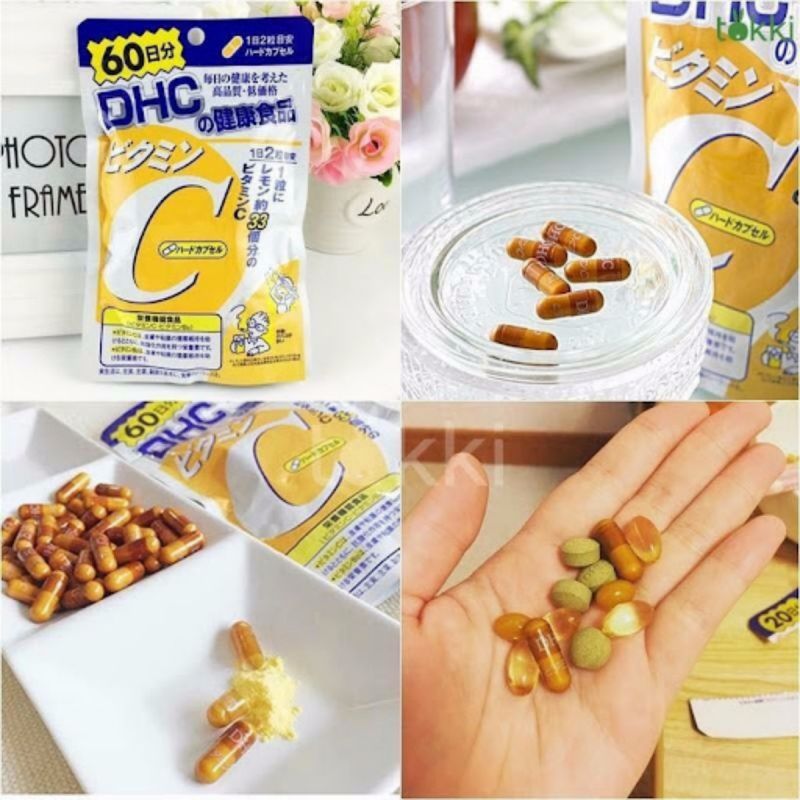 Viên vitamin C DHC có thể sử dụng mỗi ngày. Ảnh: Internet