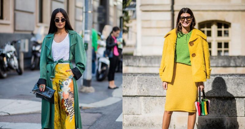 "Chơi đùa" với các mảng màu nổi bật sẽ biến bạn thành một cô nàng cực trendy