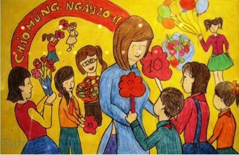 Học trò luôn chăm ngoan là những điều thầy cô mong muốn nhất