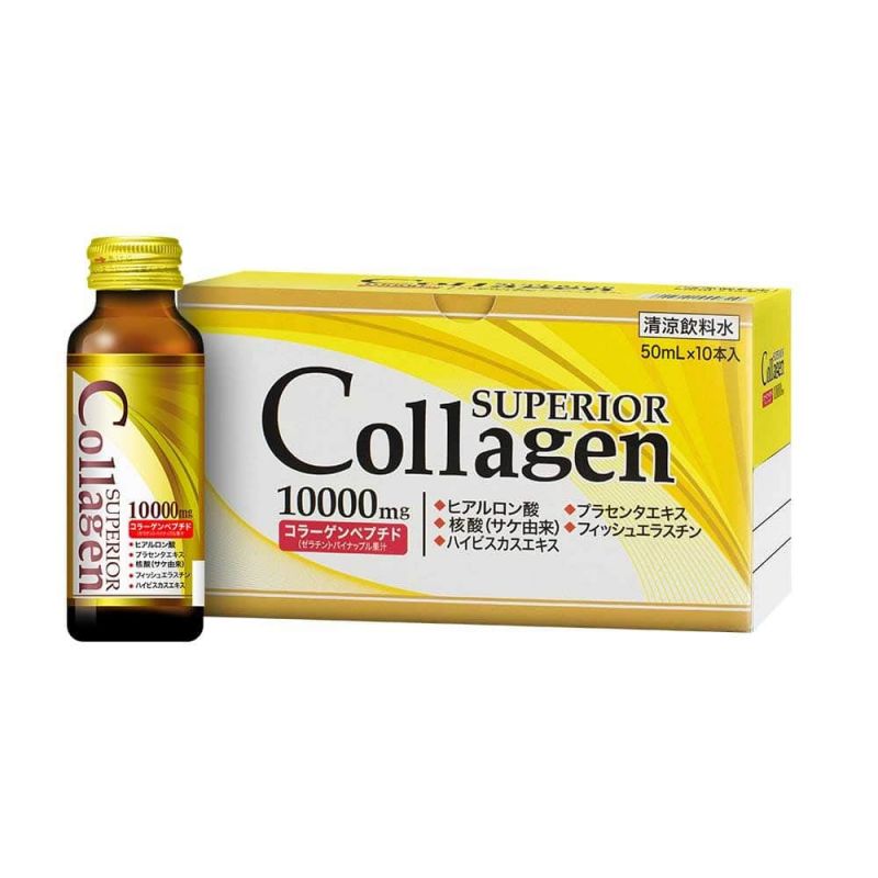 Nước uống Superior Collagen 10000mg Nhật Bản phù hợp cho chị em phụ nữ bị lão hóa da