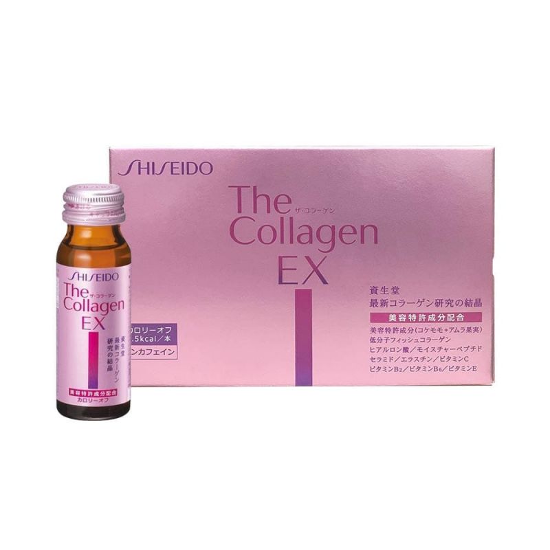 The Collagen Shiseido với hàm lượng collagen cao, dễ thẩm thấu, tốt cho da