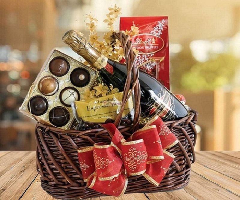Giỏ quà Tết là lựa chọn an toàn dành cho các nàng dâu