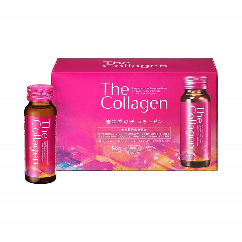 nước uống The Collagen Shiseido giúp cung cấp hàm lượng collagen lớn, bổ sung năng lượng tự nhiên giúp cơ thể khỏe mạnh, sảng khoái.