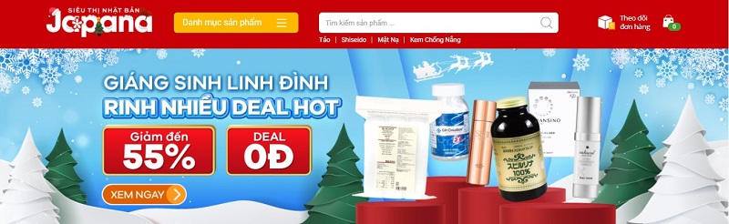 Japana là địa chỉ uy tín, chuyên cung cấp các dòng sản phẩm Nhật Bản chính hãng, giá rẻ