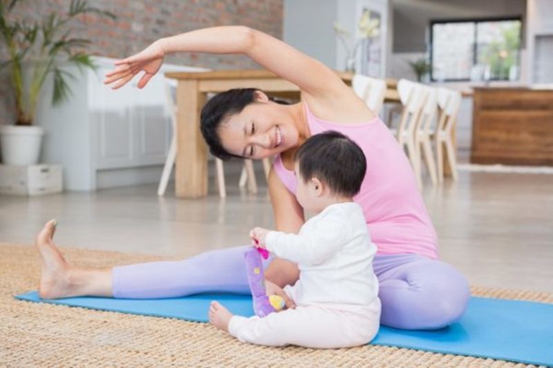Sau sinh thường 2 tháng bạn đã bắt đầu có thể vận động nhẹ nhàng