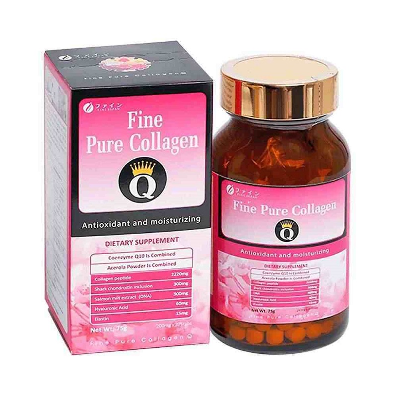 viên uống Fine Pure Collagen Q là dòng collagen Nhật tốt nhất, có công dụng tốt cho làn da và sức khỏe