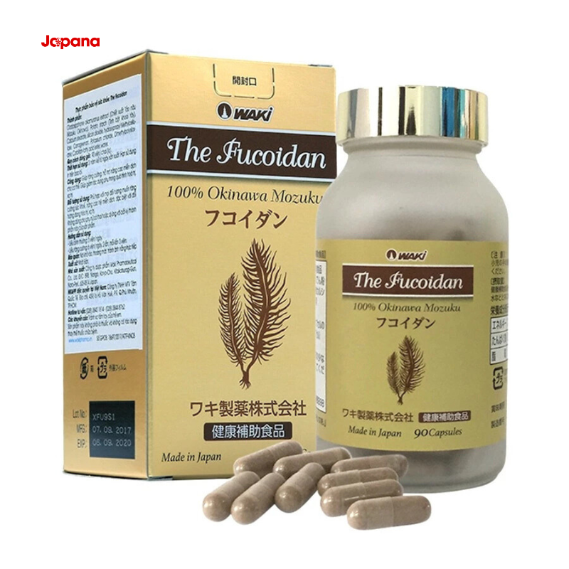 Viên uống hỗ trợ điều trị ung thư Waki The Fucoidan