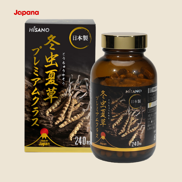 Đông trùng hạ thảo Ably Touchukasou Cordyceps Capsule 240 viên