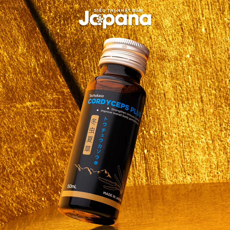 Nước uống đông trùng hạ thảo tại Japana