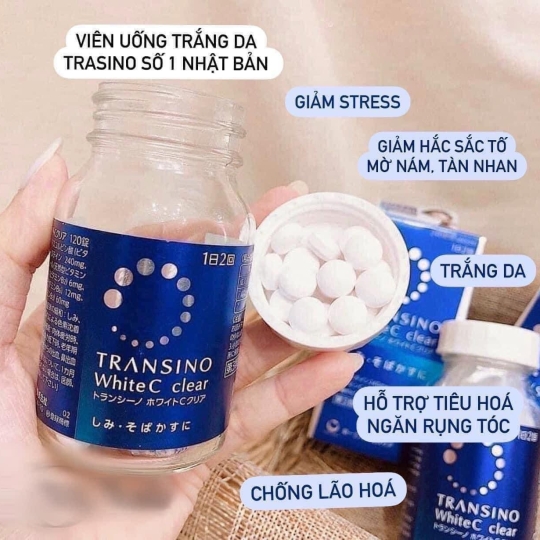 Cách sử dụng Transino White C Clear