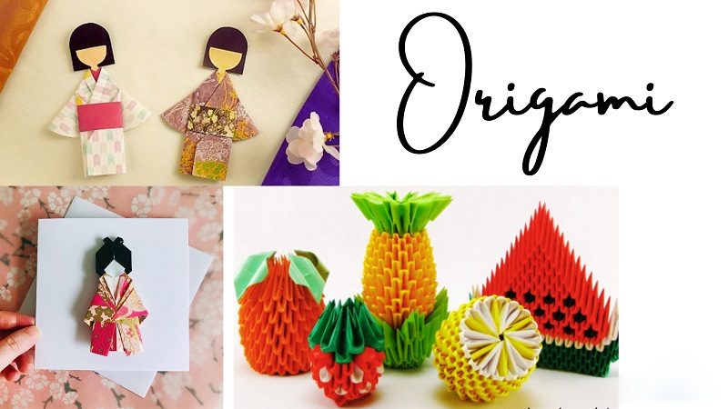 Nghệ thuật gấp giấy Origami Nhật Bản