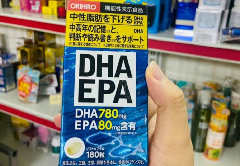 Viên uống bổ não Orihiro DHA EPA Nhật Bản 180 viên
