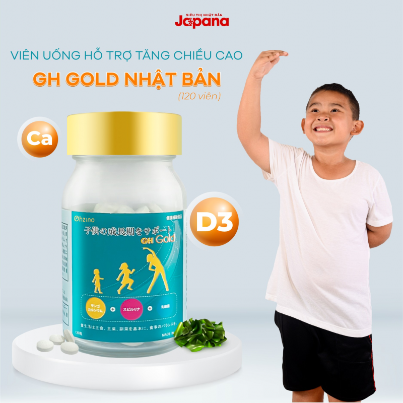 Viên uống hỗ trợ tăng chiều cao GH Gold