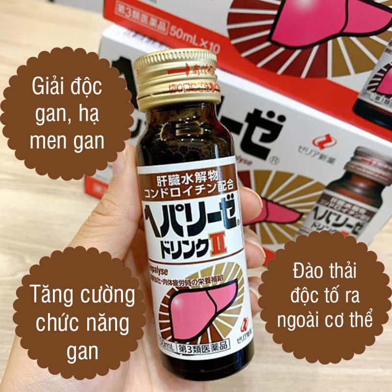 Nước Zeria Hepalyse Hi Plus Nhật Bản