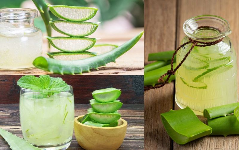 Nước nha đam đường phèn vừa thơm ngon vừa bổ dưỡng.